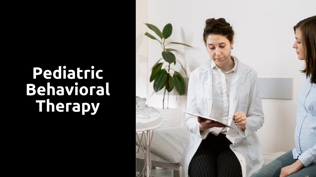 Pediatric Behavioral Therapy
